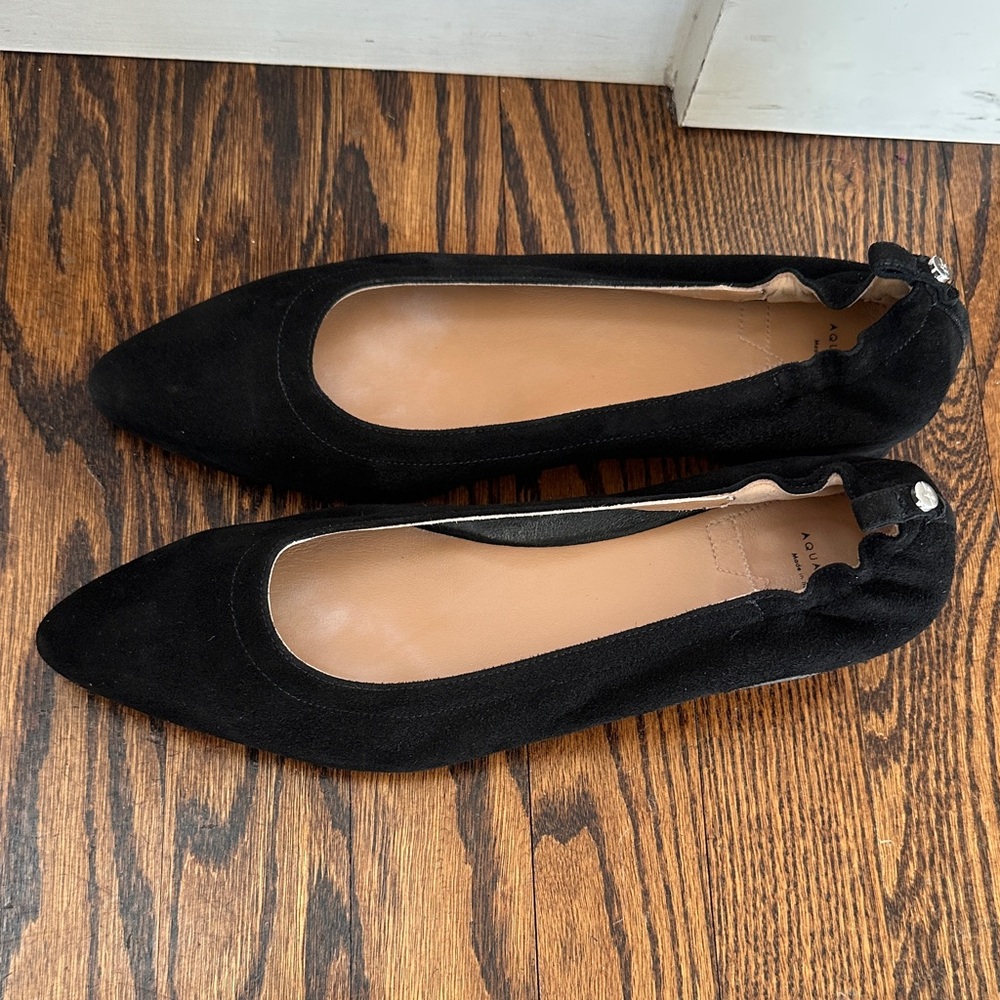 Aquatalia Black Women's Flats